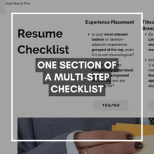 Why You’re Not Hearing Back From Fashion Jobs - 10 Minute Checklist