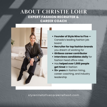 Fashion Career Workshop + Bonus Workbook | Break Into Fashion With a Fashion Recruiter