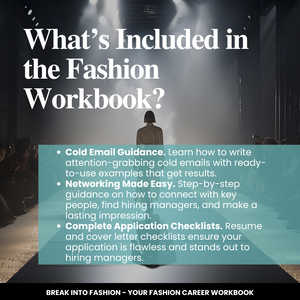 Break Into Fashion - Your Fashion Career Workbook