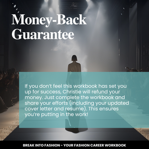 Break Into Fashion - Your Fashion Career Workbook