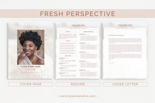 FRESH PERSPECTIVE - Application Package – Style Nine to Five