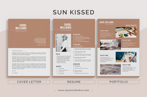 SUN KISSED - Application Package