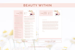 BEAUTY WITHIN - Application Package