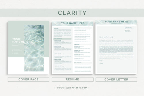 CLARITY - Application Package