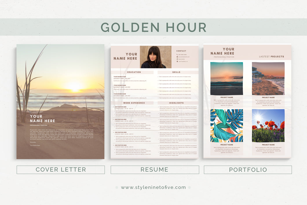 GOLDEN HOUR - Application Package