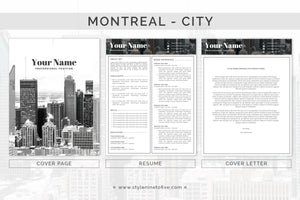 MONTREAL - CITY - Application Package