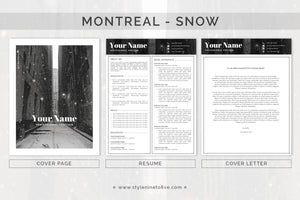 MONTREAL- SNOW - Application Package