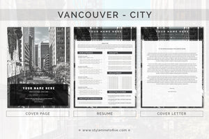 VANCOUVER - CITY - Application Package