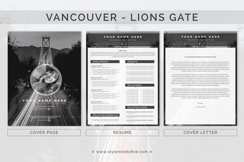 VANCOUVER - LIONS GATE - Application Package